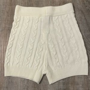 Day & Night Sweater Knit Biker Shorts Size M